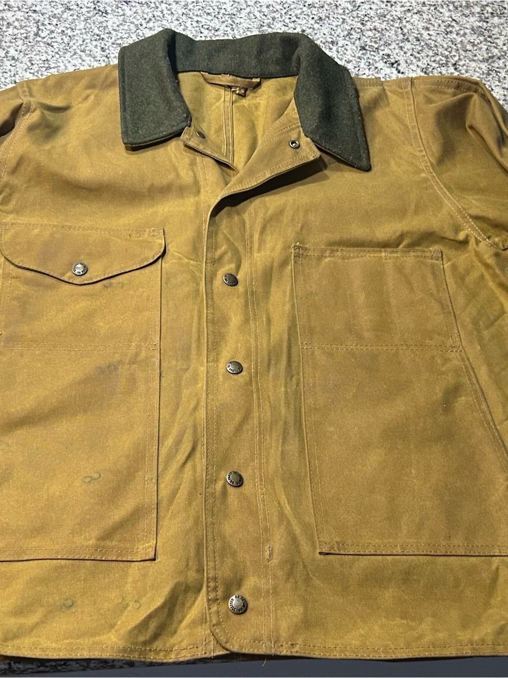 Filson Tin Cloth Jacket Made in the USA